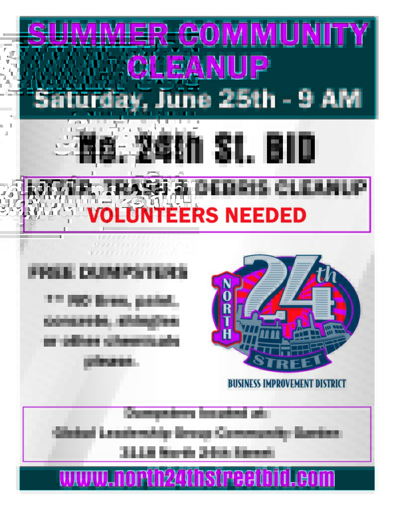 Summer Community Cleanup